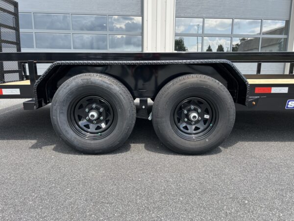 7' x 18' 10K Sure-Trac Tube Top Landscape Trailer STUTT8218-BP-100 - Image 9
