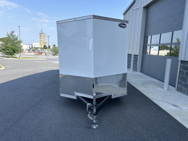 6'X10' 3K ITI Cargo Flat Top V-Nose Enclosed Trailer - Image 7