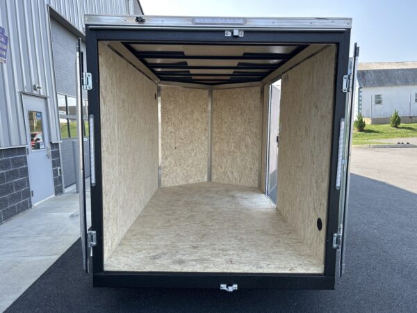 6'X10' 3K ITI Cargo Flat Top V-Nose Enclosed Trailer - Image 12