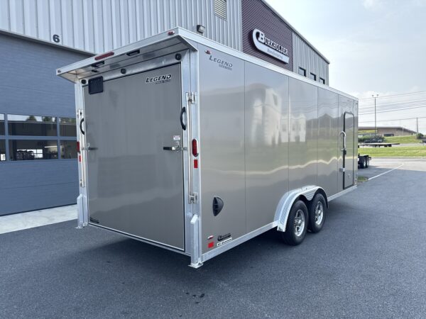 8' x 23' 10K Legend Flat Top V-Nose Enclosed Trailer - Image 3