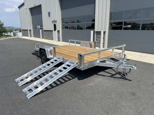 7' X 12' 3K Sure-Trac Aluminum ATV ATV, Landscape Trailer ST8212ATV-A-030 - Image 11