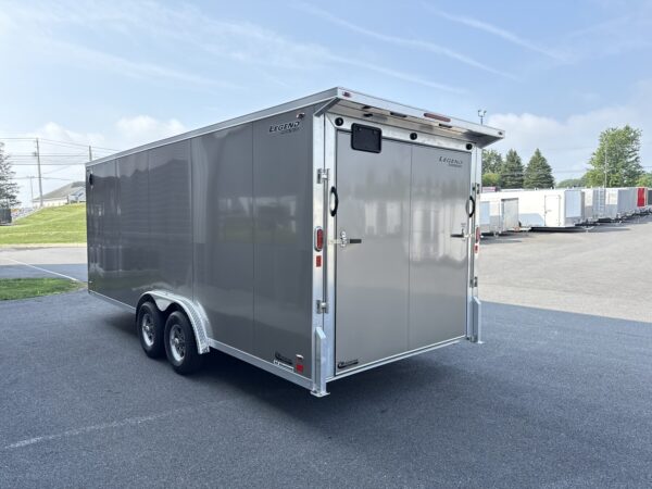 8' x 23' 10K Legend Flat Top V-Nose Enclosed Trailer - Image 5