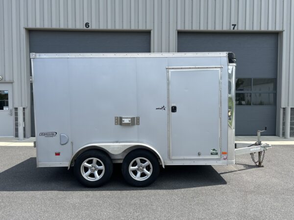 7x12 7K Used  Enclosed Trailer - Image 2