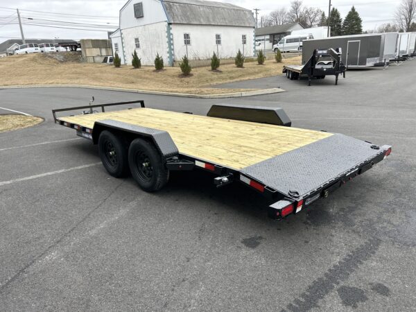 18' 7K Sure-Trac C-Channel Car Trailer ST8218CHW-B-070 - Image 2