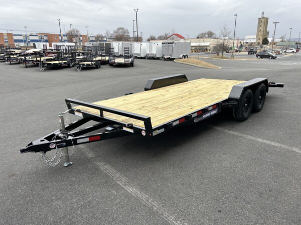 18' 7K Sure-Trac C-Channel Car Trailer ST8218CHW-B-070 - Image 4