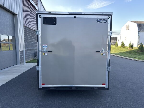 7'X16' 7K ITI Cargo Flat Top V-Nose Enclosed Trailer - Image 4