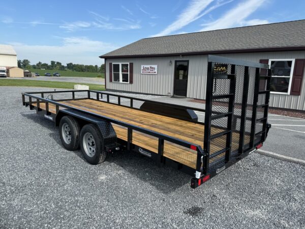 7' x 20' 7K Sure-Trac Tube Top Landscape Trailer ST8220TAT-B-070 - Image 2