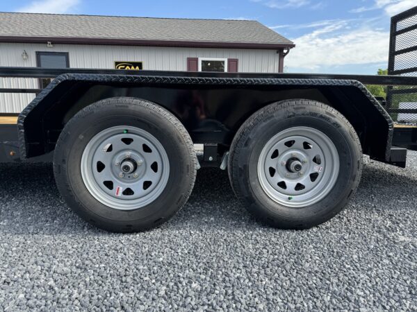 7' x 20' 7K Sure-Trac Tube Top Landscape Trailer ST8220TAT-B-070 - Image 10