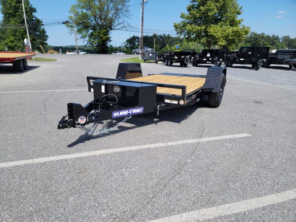 78" x 12' 7.8K Sure-Trac Tilt Bed Tilt, Equipment Trailer ST7812SATE-B-078 - Image 3