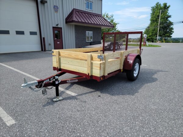 5' X 8' 3K Burkholder HR358 Landscape Trailer - Image 3