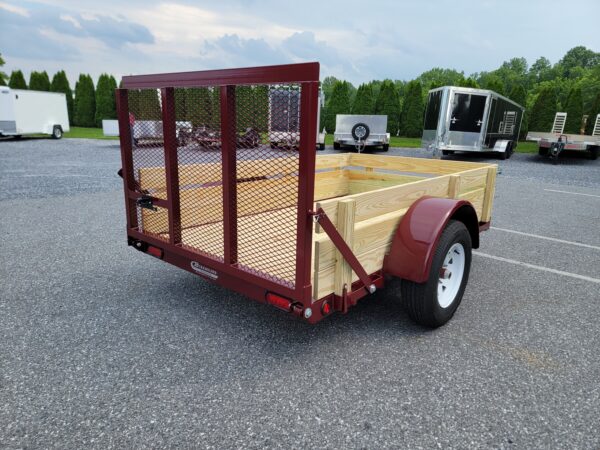 5' X 8' 3K Burkholder HR358 Landscape Trailer - Image 7