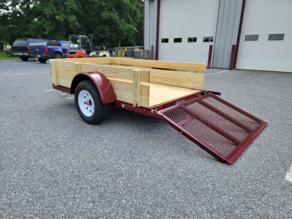5' X 8' 3K Burkholder HR358 Landscape Trailer - Image 8