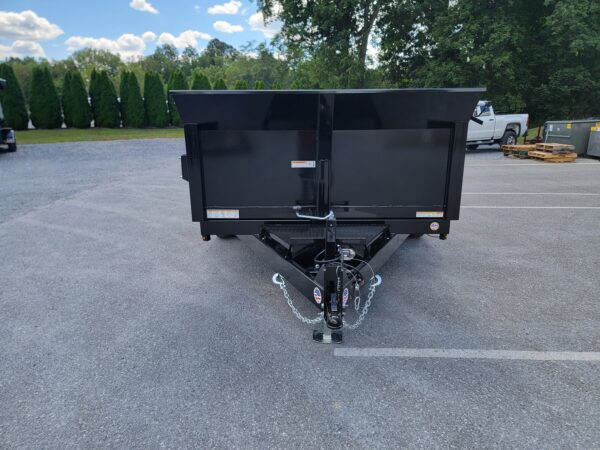 7' X 12' 12K Sure-Trac HD Scissors Dump Trailer ST8212HLOD-B-120 - Image 2