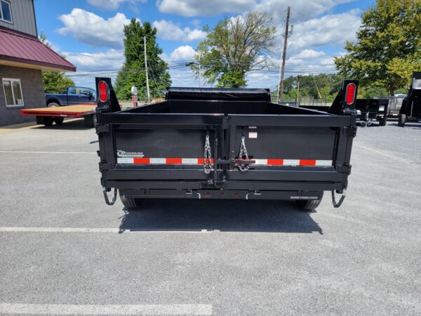 7' X 12' 12K Sure-Trac HD Scissors Dump Trailer ST8212HLOD-B-120 - Image 6