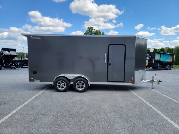 7' x 19' 7K Legend Flat Top V-Nose Enclosed Trailer 7X19FTVTA35 - Image 8