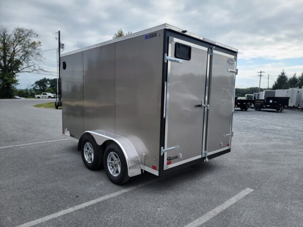 7'x12' 7K ITI Cargo Flat Top V-Nose Enclosed Trailer Y8412HLV-TA-070 - Image 5