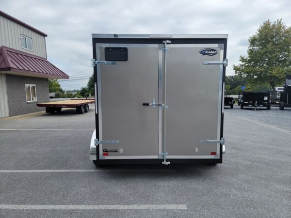 7'x12' 7K ITI Cargo Flat Top V-Nose Enclosed Trailer Y8412HLV-TA-070 - Image 6