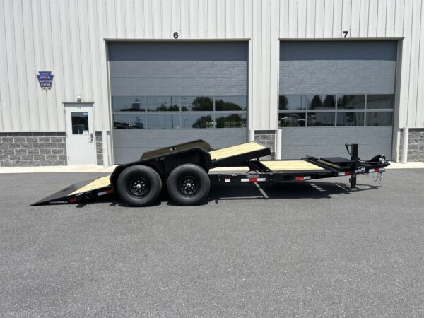 19' 14K CAM Superline Extra Wide Split Deck Tilt, Equipment Trailer P7CAM154STTXW