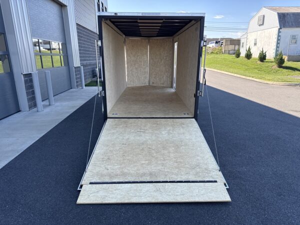 7'X16' 7K ITI Cargo Flat Top V-Nose Enclosed Trailer - Image 14