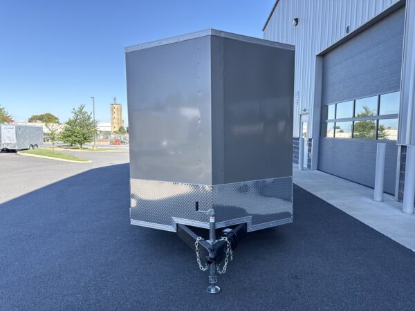 7'X16' 7K ITI Cargo Flat Top V-Nose Enclosed Trailer - Image 7