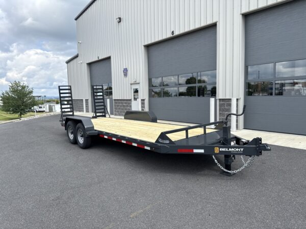 7' x 20' 14K Belmont Skid Steer Equipment Trailer SS1020-14K