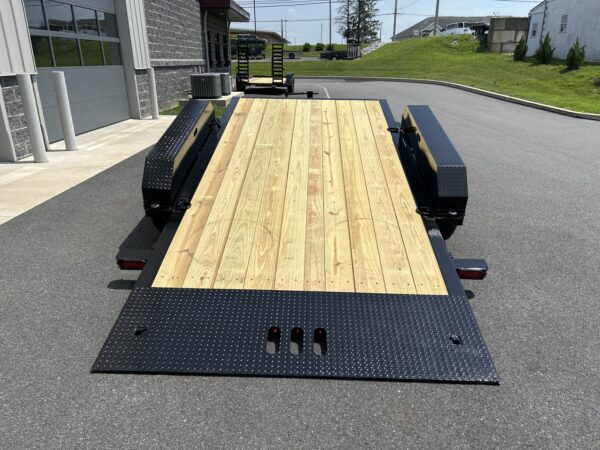 19' 14K CAM Superline Extra Wide Split Deck Tilt, Equipment Trailer P7CAM154STTXW - Image 4