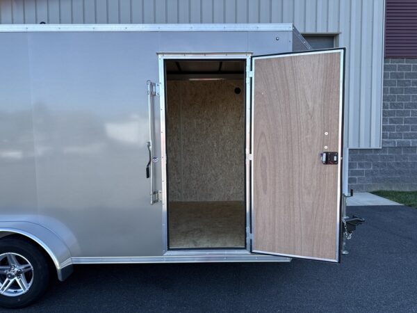 7'X16' 7K ITI Cargo Flat Top V-Nose Enclosed Trailer - Image 11