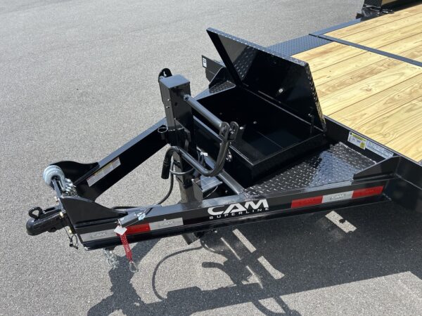 19' 14K CAM Superline Extra Wide Split Deck Tilt, Equipment Trailer P7CAM154STTXW - Image 8