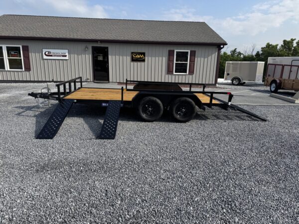 7' x 14’ 7K Sure-Trac Tube Top, ATV Landscape, ATV Trailer STUTV8214-BP-070 - Image 10