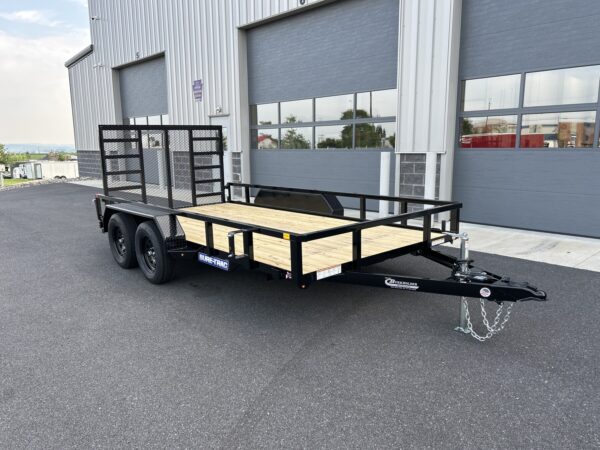 7' x 14' 7K Sure-Trac Tube Top Landscape Trailer STUTT8214-BP-070