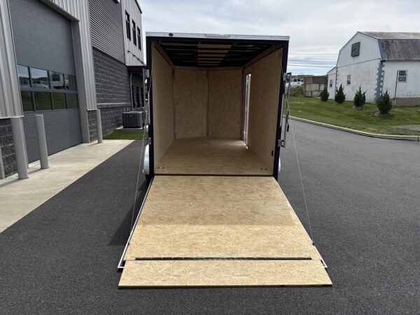 7'x14' 7K ITI Cargo Flat Top V-Nose Enclosed Trailer - Image 11