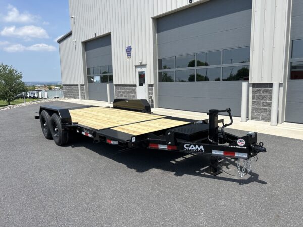 19' 14K CAM Superline Extra Wide Split Deck Tilt, Equipment Trailer P7CAM154STTXW - Image 13