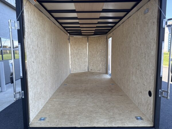 7'X16' 7K ITI Cargo Flat Top V-Nose Enclosed Trailer - Image 18