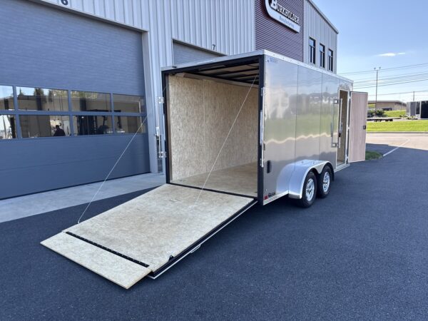 7'X16' 7K ITI Cargo Flat Top V-Nose Enclosed Trailer - Image 13