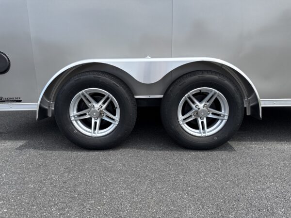 7'x14' 7K ITI Cargo Flat Top V-Nose Enclosed Trailer - Image 9