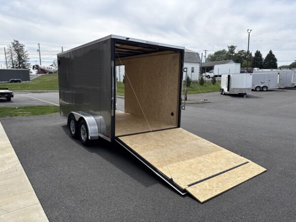 7'x14' 7K ITI Cargo Flat Top V-Nose Enclosed Trailer - Image 12
