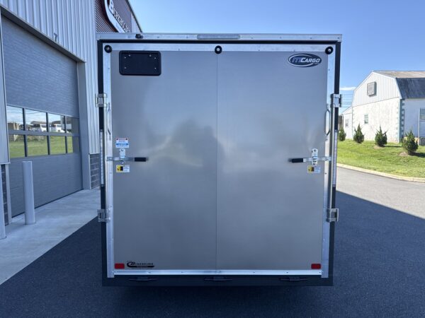 7'X16' 7K ITI Cargo Flat Top V-Nose Enclosed Trailer - Image 4