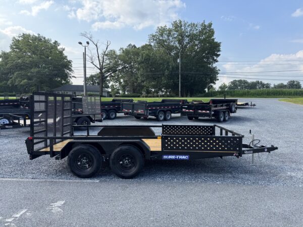 7' x 14’ 7K Sure-Trac Tube Top, ATV Landscape, ATV Trailer STUTV8214-BP-070 - Image 14