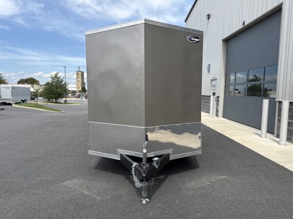 7'x14' 7K ITI Cargo Flat Top V-Nose Enclosed Trailer - Image 7
