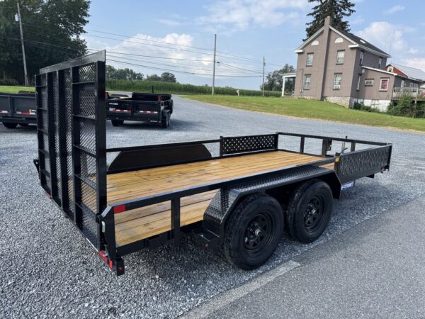 7' x 14’ 7K Sure-Trac Tube Top, ATV Landscape, ATV Trailer STUTV8214-BP-070 - Image 3
