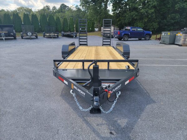 7' x 16' 10K Belmont Skid Steer Equipment Trailer SS1016-10K - Image 2