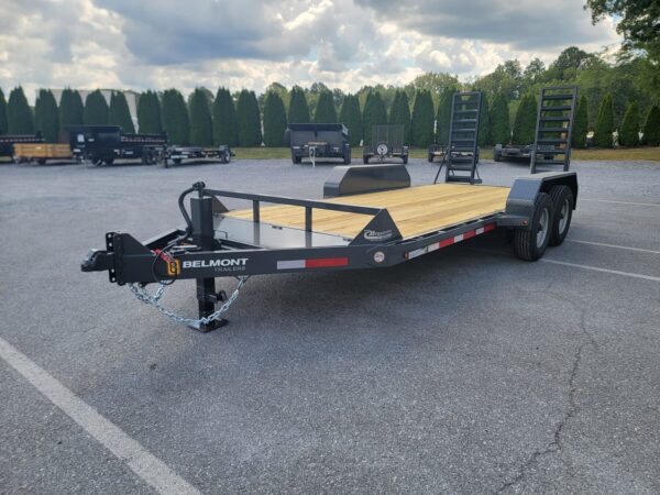 7' x 16' 10K Belmont Skid Steer Equipment Trailer SS1016-10K - Image 3