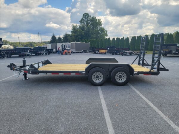 7' x 16' 10K Belmont Skid Steer Equipment Trailer SS1016-10K - Image 4