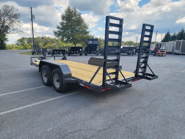 7' x 16' 10K Belmont Skid Steer Equipment Trailer SS1016-10K - Image 5