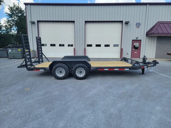 7' x 16' 10K Belmont Skid Steer Equipment Trailer SS1016-10K - Image 8
