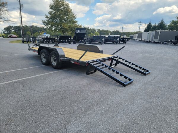 7' x 16' 10K Belmont Skid Steer Equipment Trailer SS1016-10K - Image 9