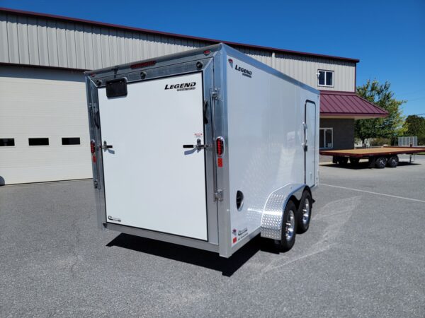 7' x 17' 7K Legend Flat Top V-Nose Enclosed Trailer 7X17FTVTA35 - Image 3