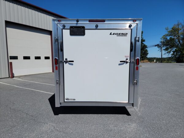 7' x 17' 7K Legend Flat Top V-Nose Enclosed Trailer 7X17FTVTA35 - Image 4