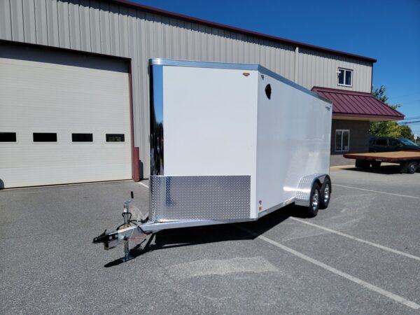 7' x 17' 7K Legend Flat Top V-Nose Enclosed Trailer 7X17FTVTA35 - Image 5