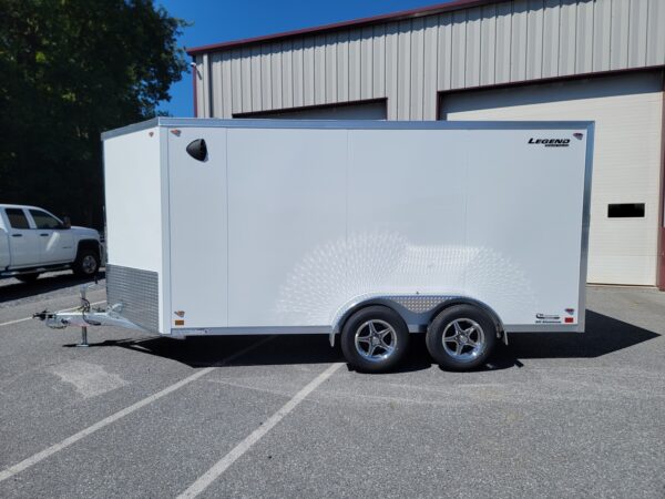 7' x 17' 7K Legend Flat Top V-Nose Enclosed Trailer 7X17FTVTA35 - Image 6